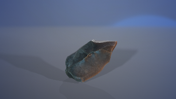 Rendu visuel d'outils archéologique recréé en 3D grâce à la photogrammétrie et utilisé en réalité augmentée.